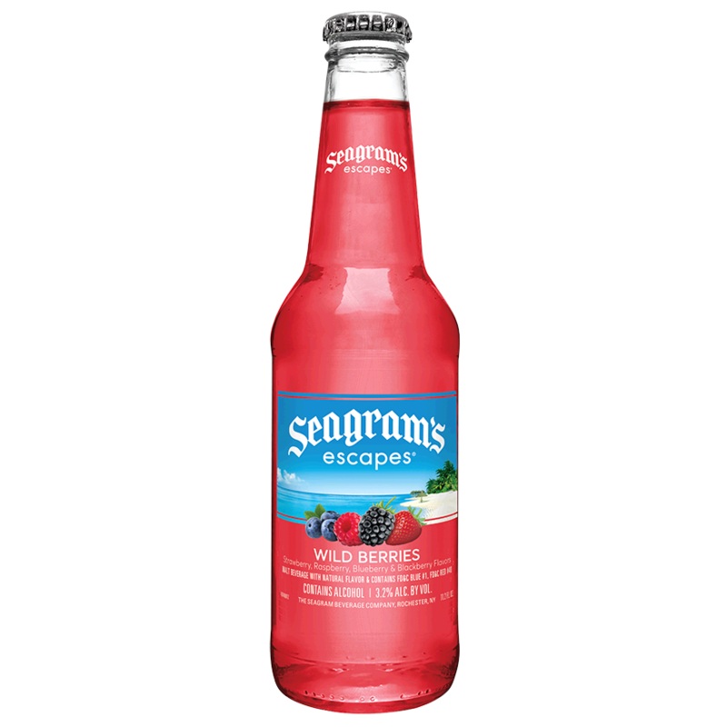 Seagram's Escapes Wildberries   - 11.20 Ounce Bottle