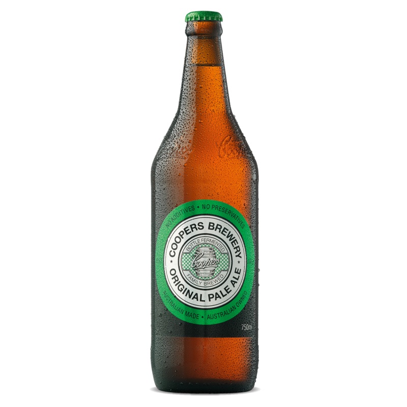 COOPERS ALE ORIGINAL PALE 750ML