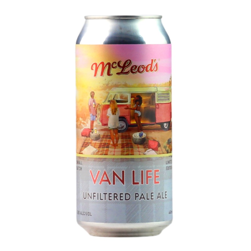 McLeod's Van Life Unfiltered Pale Ale 440ml