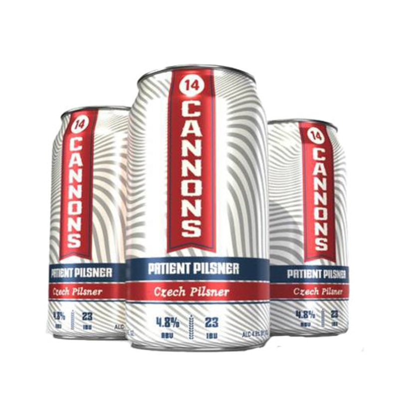 14 Cannons Patient Pilsner 4pk 16oz Cans