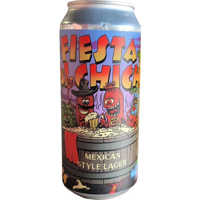 RAD Beer Fiesta Salchicha Mexican Style Lager 16oz Can