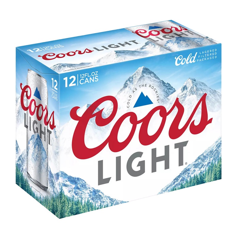 Coors Light 12pk Cans