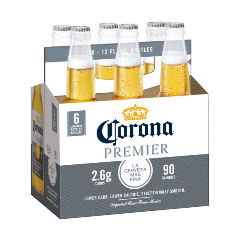 Corona Premier Beer Low Carb 6pk Bottles