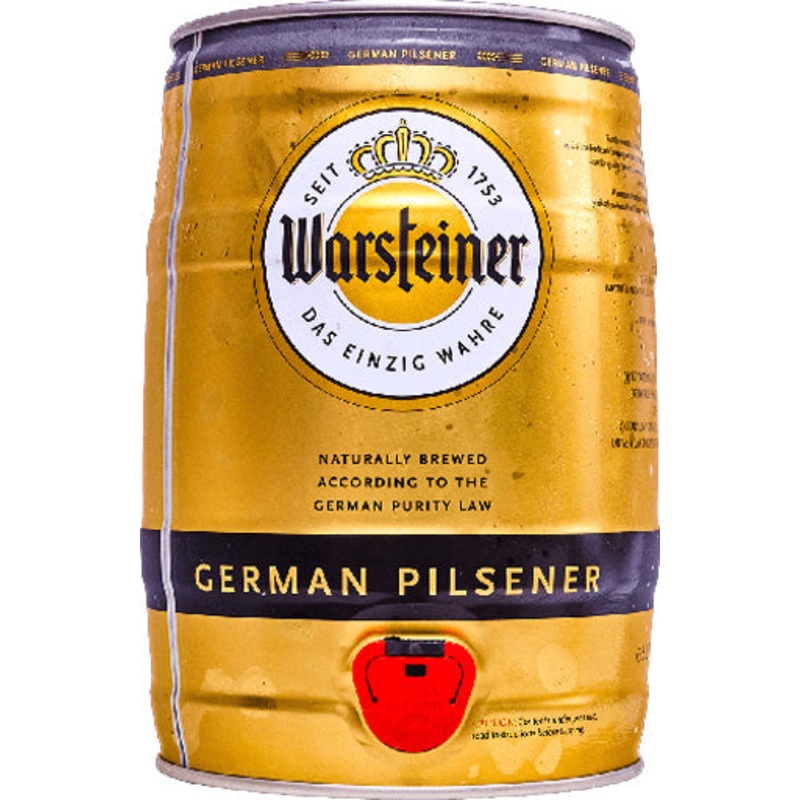 Warsteiner 5L Mini Keg (IN STORE PICK UP ONLY)