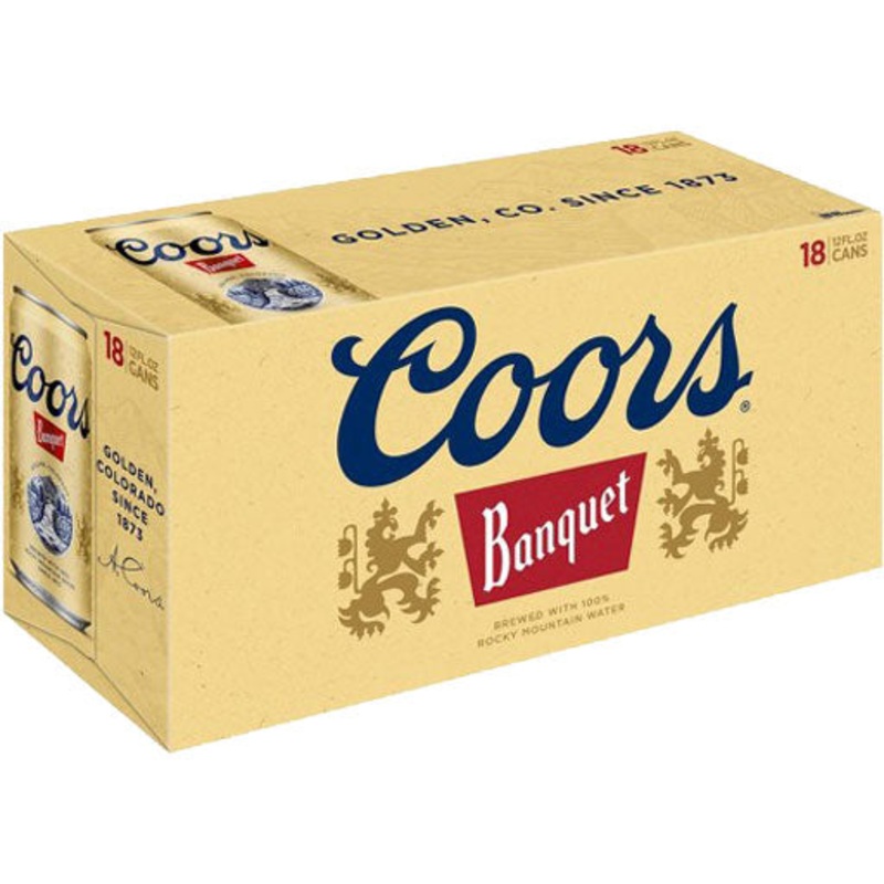 Coors Banquet Original 18pk Cans