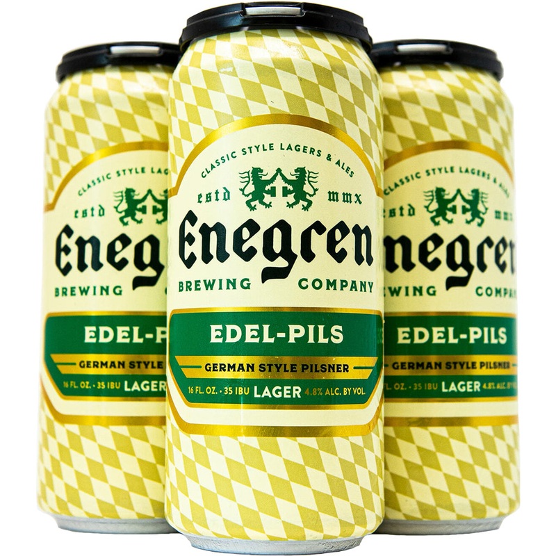 Enegren Edel Pils 16oz 4pk Cans