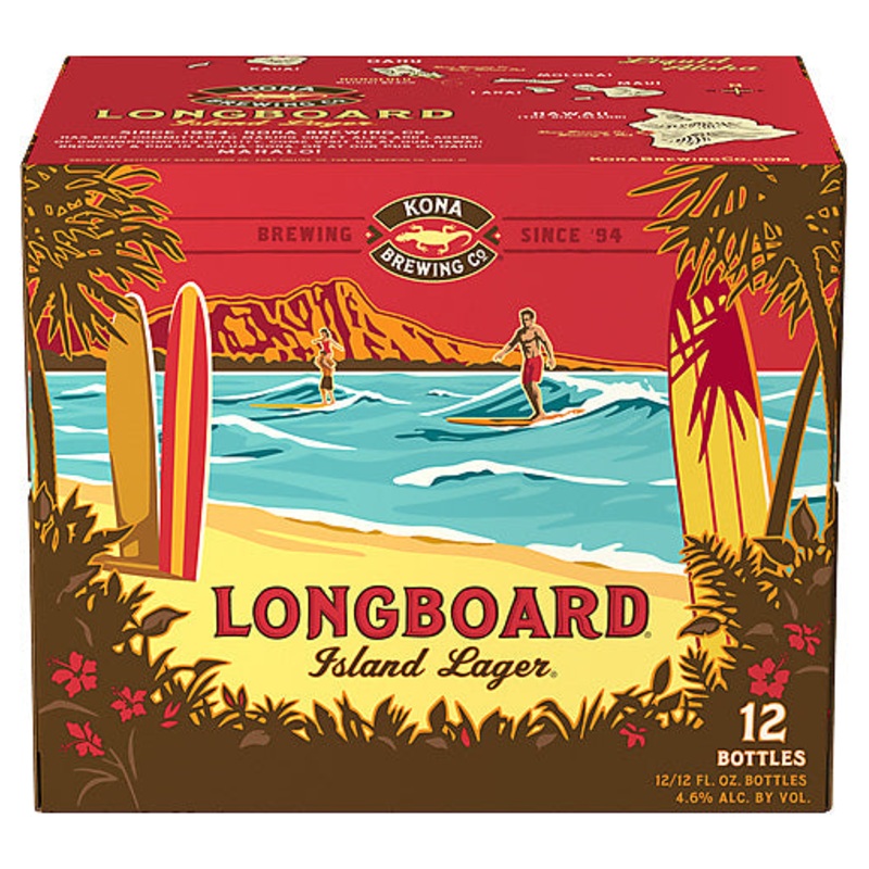 Kona Longboard Lager 12pk Cans