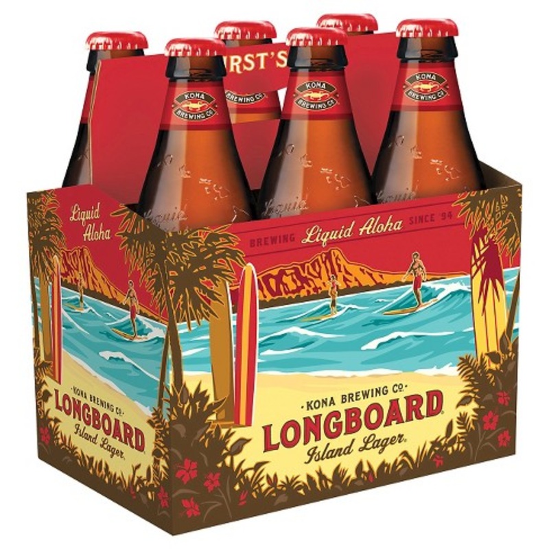 Kona Longboard Lager 6pk Btls