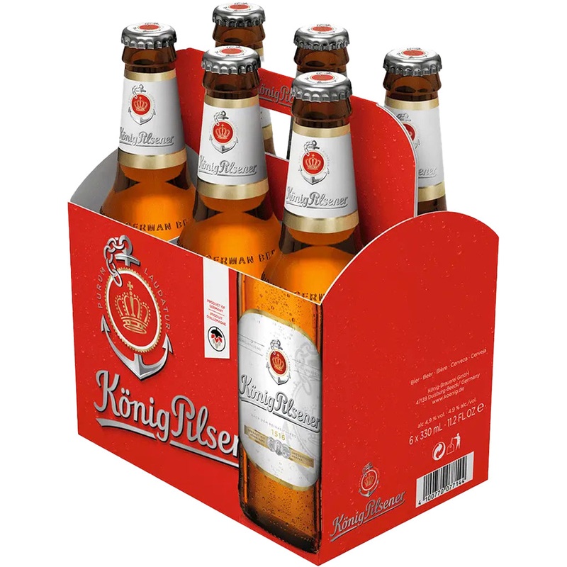 Konig Pilsner 6pk Bottles