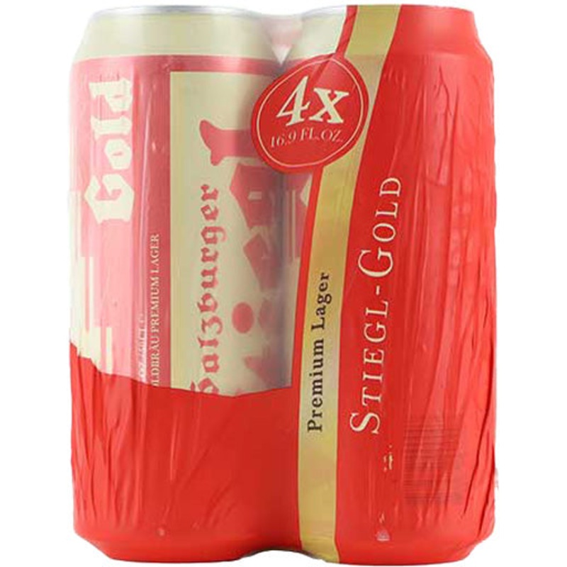 Stiegl Golden Premium 500ml 4pk Cans