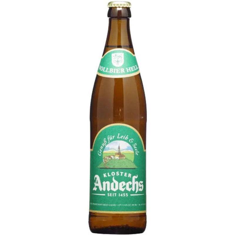 Andechs Vollbier Hell Lager 500ml Btl