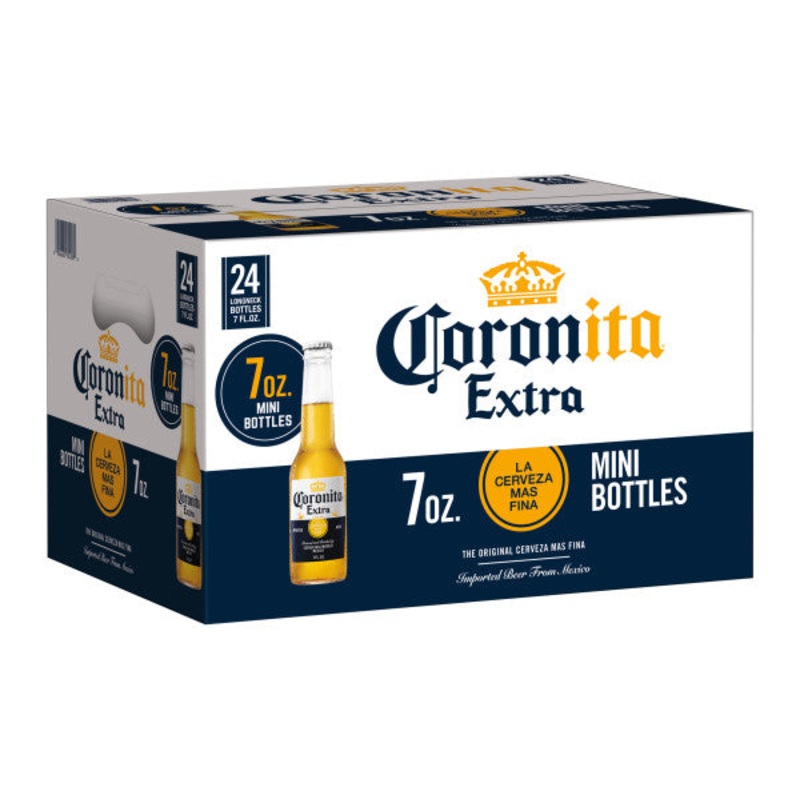 Corona Coronita Extra Beer 24pk Bottles
