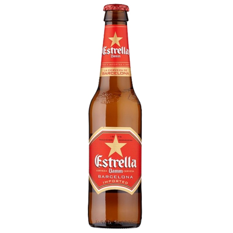 Estrella Damm Lager 6pk Btls