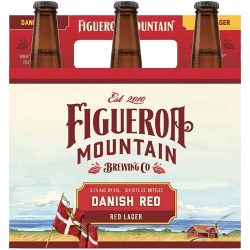 Figueroa Mountain Brewing Danish Red Lager 6pk Btls