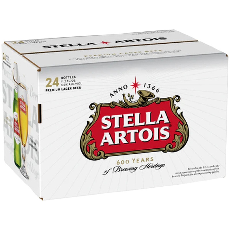 Stella Artois 24pk Bottles