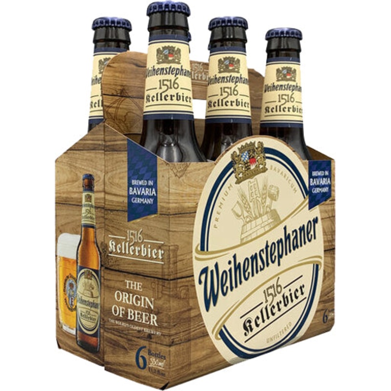 Weihenstephaner Unfiltered Kellerbier 6pk Btls