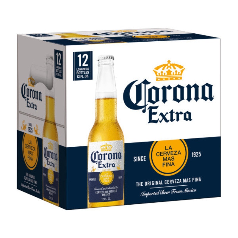 Corona Extra Beer 12pk Bottles
