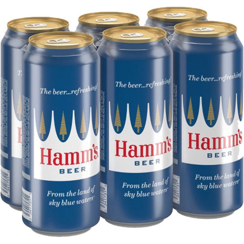 Hamm's Classic Beer 6Pk 16oz