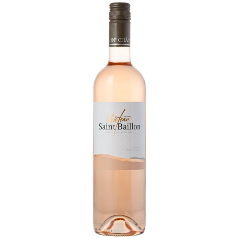 Chateau St Baillon Cotes de Provence Rose 2021/2022 - Available in Large Formats
