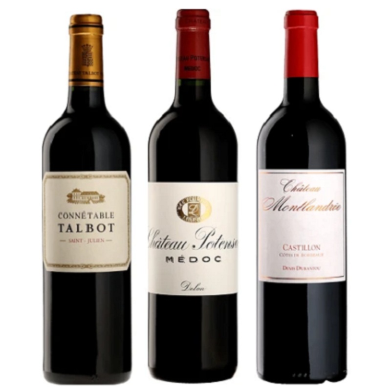 Bordeaux Premium 2009, 2010 & 2019 - 12 Reds Wine Case, 90+ Points