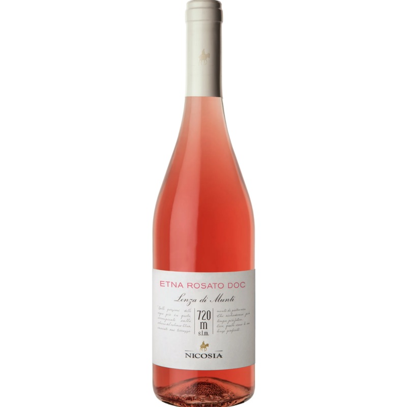 Cantine Nicosia 'Lenza di Munti' 720m s.l.m Etna Rosato, Sicily, Italy 2022 Case (6x750ml)