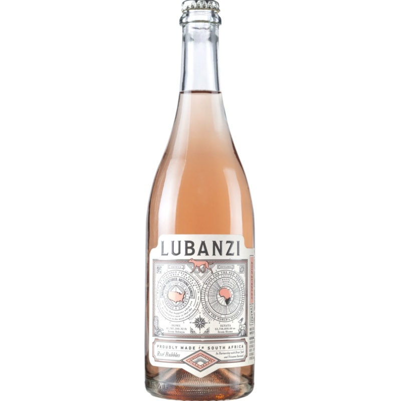 Lubanzi Rose Bubbles, Swartland, South Africa NV Case (6x750ml)