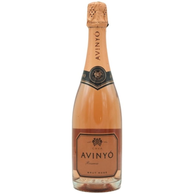 Avinyo Rosat Reserva Brut Cava, Catalonia, Spain 2020 Case (6x750ml)