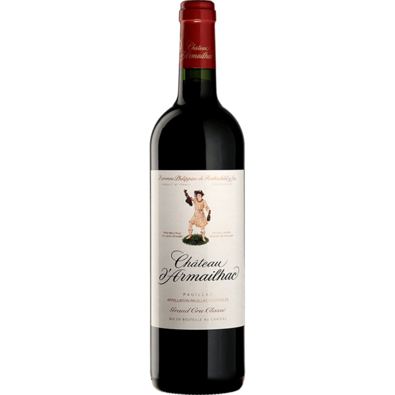 Baron Philippe de Rothschild Chateau d'Armailhac, Pauillac, France 2021 Case (6x750ml)