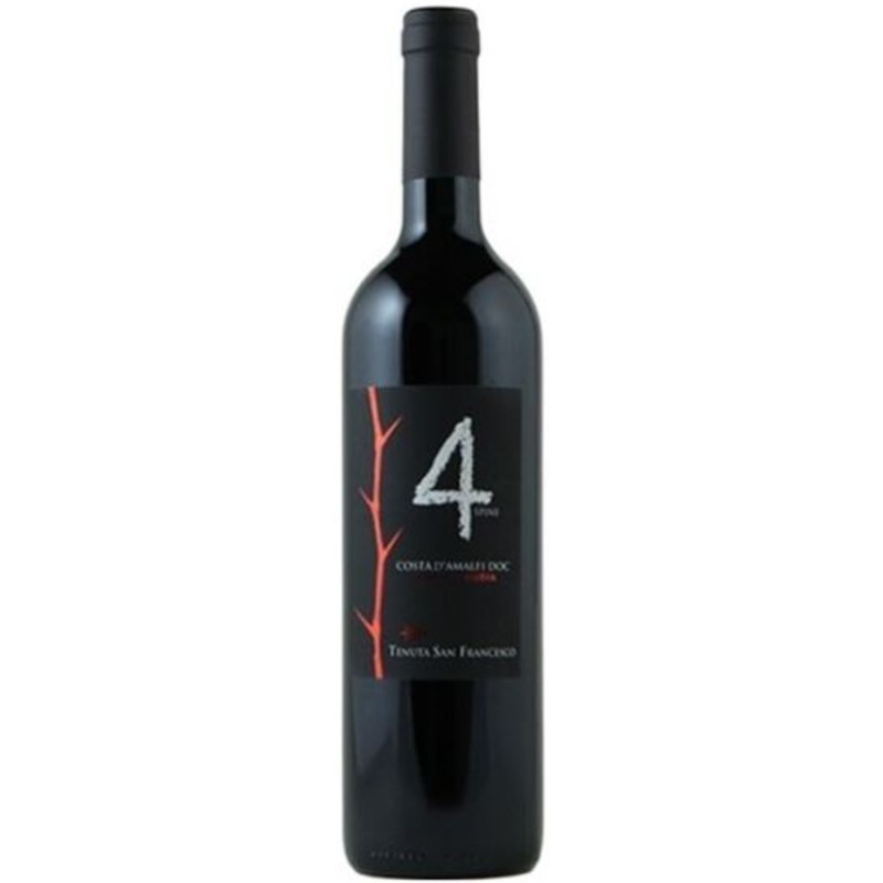 Tenuta San Francesco '4 Spine' Rosso Costa d'Amalfi Riserva, Campania, Italy 2018 Case (6x750ml)