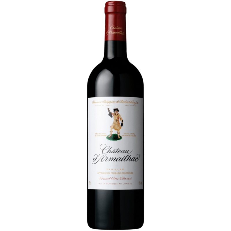 Baron Philippe d'Armailhac Pauillac 2015  Rich Bordeaux Wine