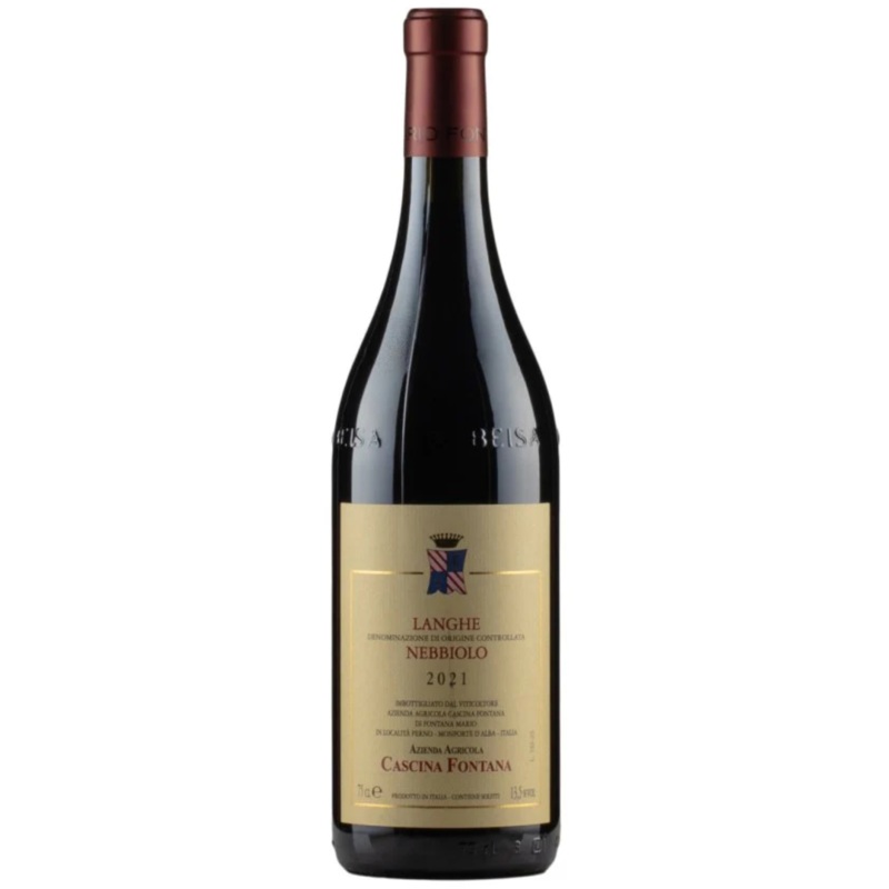 Cascina Fontana Langhe Nebbiolo, Piedmont, Italy 2021