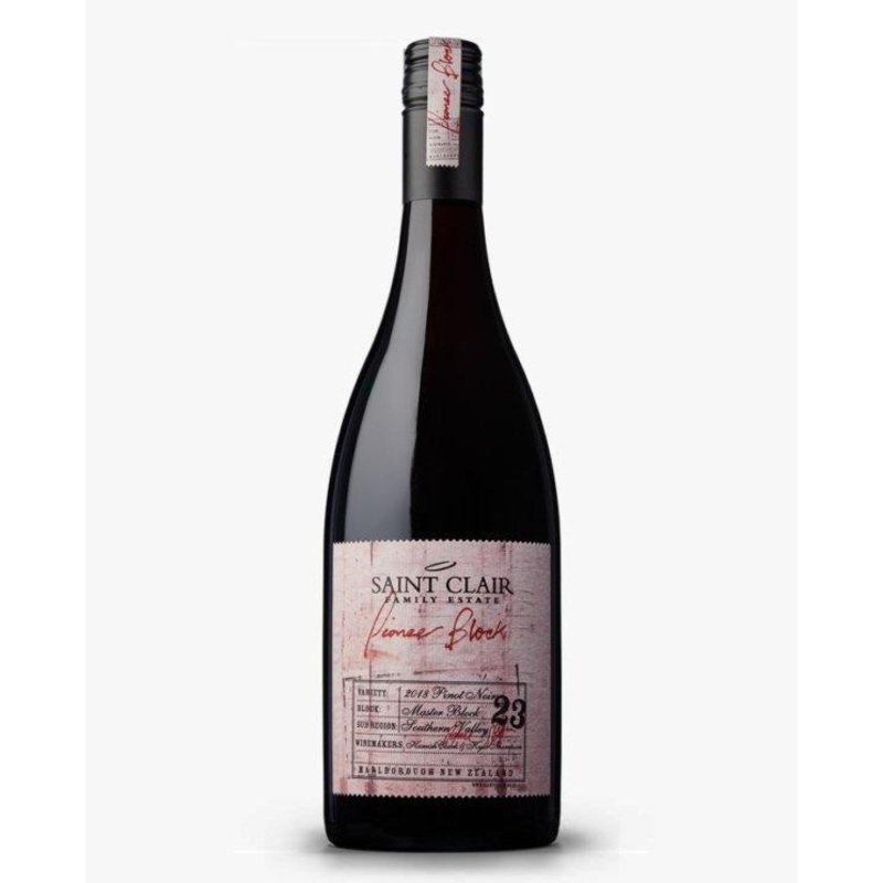 Saint Clair Family Estate Pioneer Block Range Block 23 Master Block Pinot Noir (screw cap) 2016