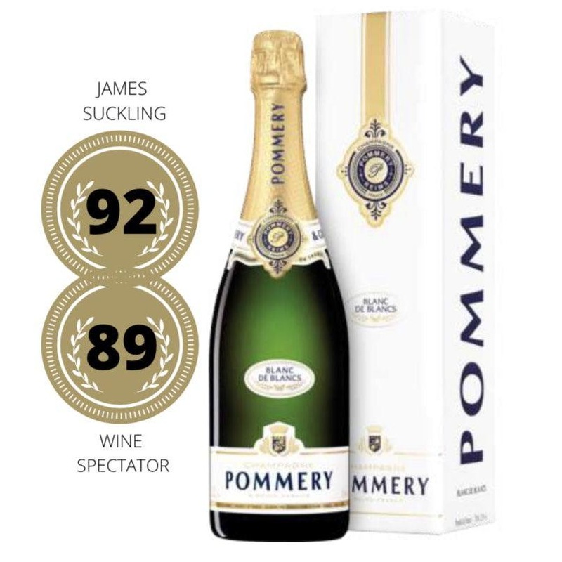Pommery Apanage Blanc de Blancs Champagne Gift Box