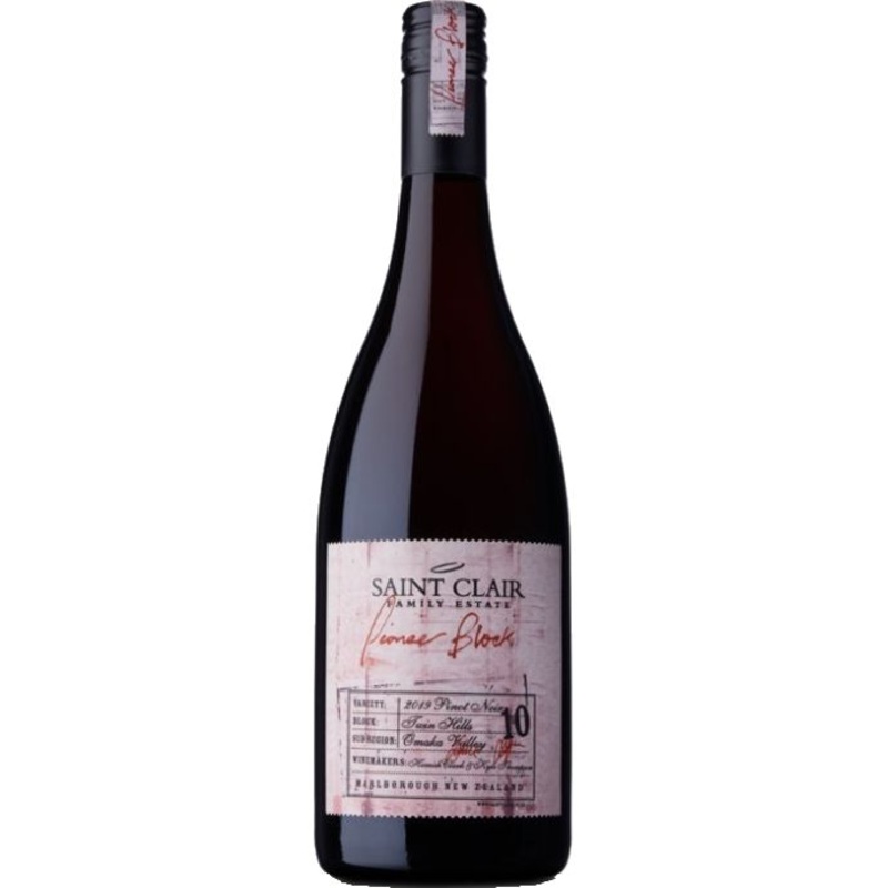 Saint Clair Family Estate Block 10 Twin Hills Pinot Noir (screw cap) 2020