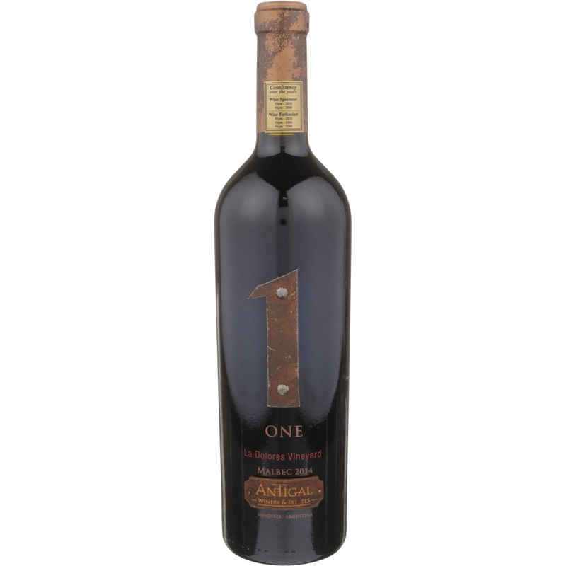 Antigal Malbec One La Dolores Vineyard Tupungato 2014 750 ML