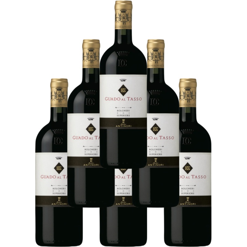 Antinori Guado Al Tasso Bolgheri Superiore Rosso 2019 750 ML (6 Bottles)