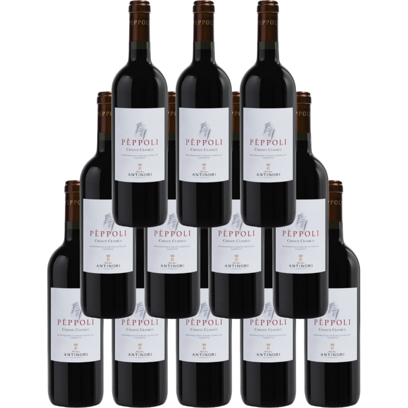 Antinori Peppoli Chianti Classico 2020 750 ML (12 Bottles)