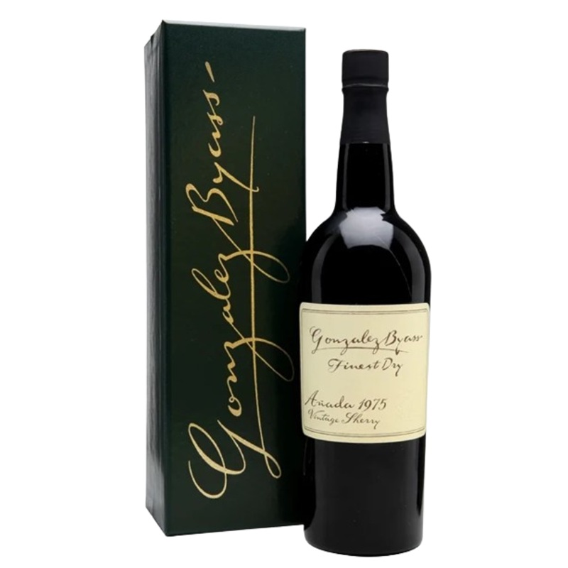 Gonzalez Byass Sherry Anada Finest Dry Vintage Collection Palo 1975 750 ML
