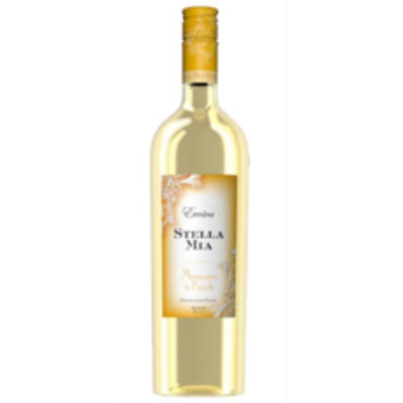 Evviva Stella Mia Moscato &  Peach 750 ML