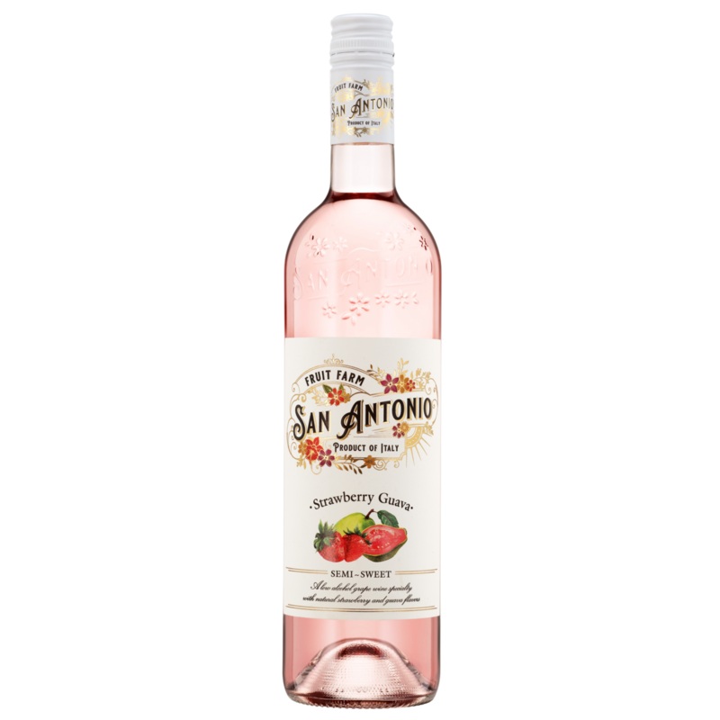 Fruit Farm Strawberry Guava Flavored Wine 750 ML